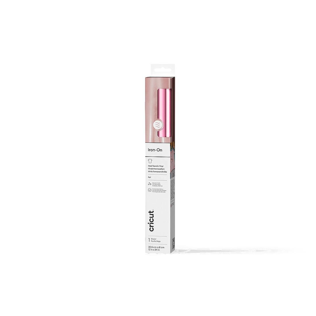 Metallisches Iron-On, Rosa